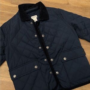 J crew boys quilted “ Barn Jacket”